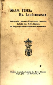 Marja Teresa Hr. Leduchowska