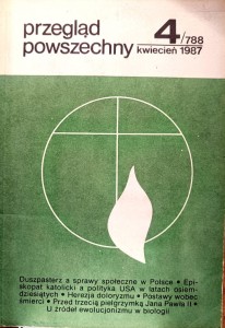 Przegląd Powszechny nr 4/788 kwiecień 1987