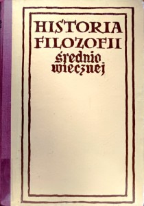 Historia filozofii średniowiecznej