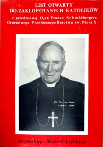 List otwarty do zakłopotanych katolików	Arcybiskup Marcel Lefebvre
